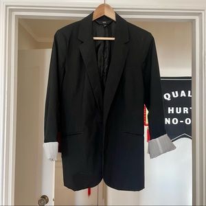 Black boyfriend blazer